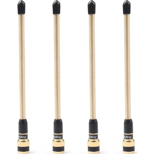 Artudatech 4Pcs Walkie Talkie Radio Antenna BNC Male Plug 136-174MHZ For IC-V8 IC-T3H V8 V80 V80E V82 V85 F3S