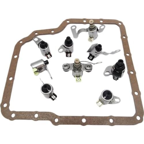 AU05 -JF506E 09A Transmission Solenoid Kit Valve and Gasket Gearbox for Jaguar Land Rover Freelander Models Auto Parts
