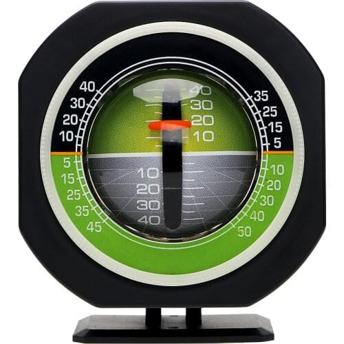 High-precision Auto Slope Meter Level Car Compass Built-in LED Car Vehicle Declinometer Gradient Inclinometer Angle