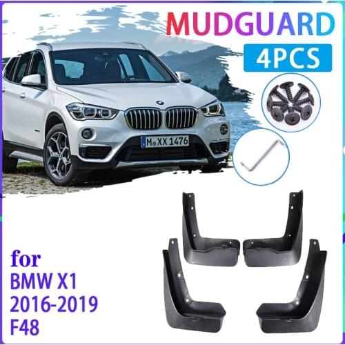 Car Mud Flaps For BMW X1 F48 2016~2019 2017 2018 Mudguard Splash Guards Fender Mudflaps Auto Accessories