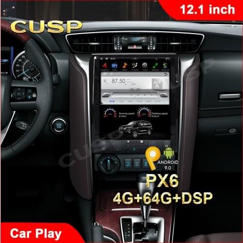 Android 9 Car GPS Navigation For TOYOTA Fortuner 2016- Android Auto stereo headunit Multimedia player Car radio Tesla style