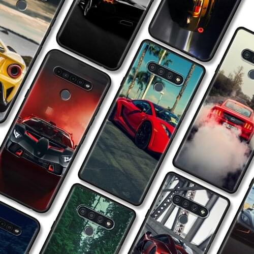 Sport car lamp phone case For iphone 12 11 pro max 12 mini XS max XR X 8 7 plus SE Bumper Tpu Fundas caso smatphone
