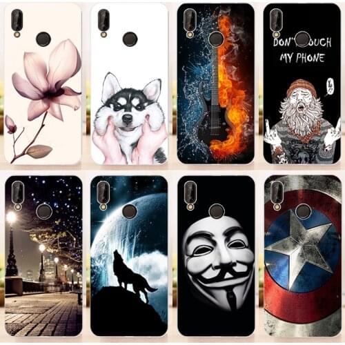 New Fashion Soft Lovely Case for Huawei nova 3E for Huawei nova 3I Case Soft TPU Cover Phone Case for Huawei Nova 3