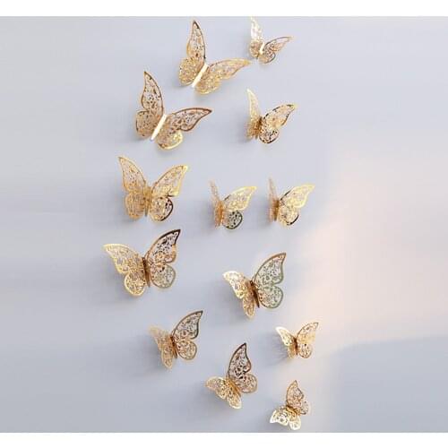 DECDEAL Butterfly Wall Stickers