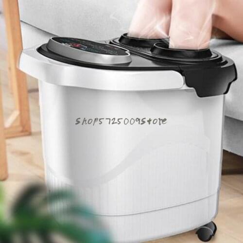 Home Foot Bath Full Automatic Heating Massage Foot Bath Electric Constant Temperature Health Care Foot Therapy Artifac