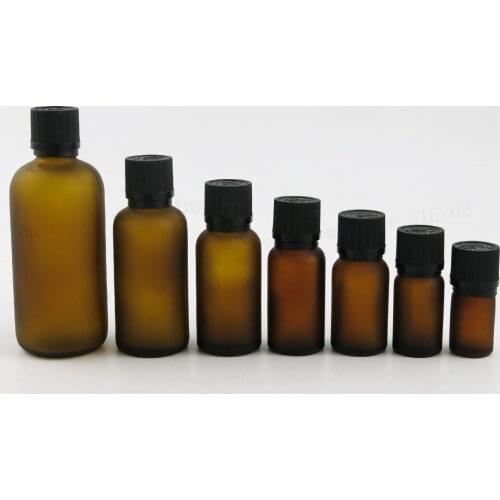 200 x 10ml amber glass essential oil bottle with tamper evident child proof cap 1/3oz essentia oil container,Glass Container