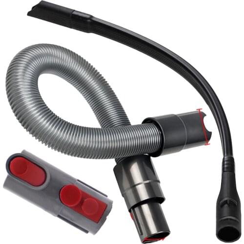 Flexible Crevice Tool +Adapter + Hose Kit For Dyson V8 V10 V7 V11 Vacuum Cleaner For As A Connection And Extension