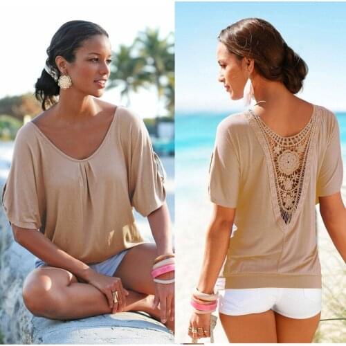 HAIMAITONG Womens Summer T-shirts