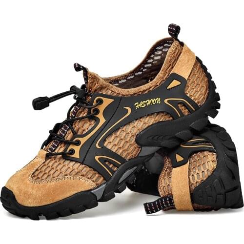 Water Lightweight Barefoot Waterproof Trekking Outdoor Climbing Elastic Man Hiking Shoes Quick Dry Breathable Sneakers Trekking