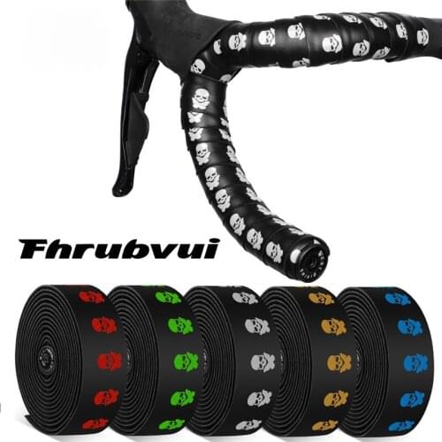 Bike Handlebar Tape EVA PU Road Bicycle Handlebar Tape Anti-slip Shock Absorption Cycling Wrap End Plug Accessories