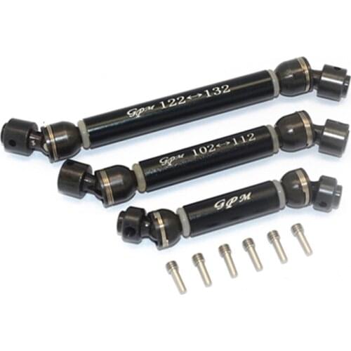 ​ Metal CVD Steel Drive Shaft Front Middle Rear Drive Shaft Set for TRAXXAS 1/10 TRX6 Benz G63 6X6 88096-4 RC Car Upgrade Parts