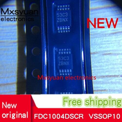 2pcs~10pcs/LOT New original FDC1004DGSR FDC1004DGST FDC1004 ZBNX VSSOP10 msop10