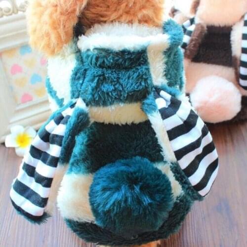 Very cute Dog Clothes Winter warm Chihuahua Yorkshire dog Coat good quality pet cat clothes