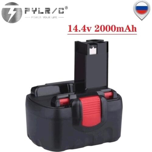 1Pcs For Bosch 14.4V 2000mAh Ni-CD Rechargeable Power Tool Battery For Bosch BAT038 15614 1661 1661K 22614 23614 32614 33614