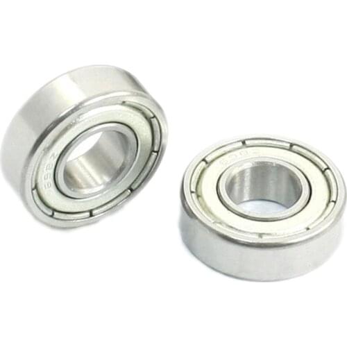 Top quality 8mm x 19mm x 6mm Sealed Deep Groove Radial Ball Bearings 698Z 10 Pcs
