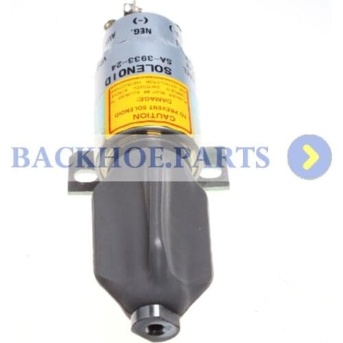 Fuel Stop Solenoid SA-3933 1751-24E7U1B1S1A for Excavator 24V Heavy Equipment Parts