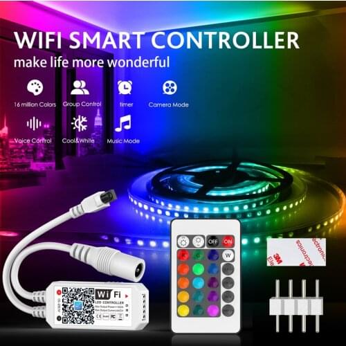 Smart Light Controller Switch with smart bulb WiFi Wireless Controller Wifi Light Switch for LED Strip Light