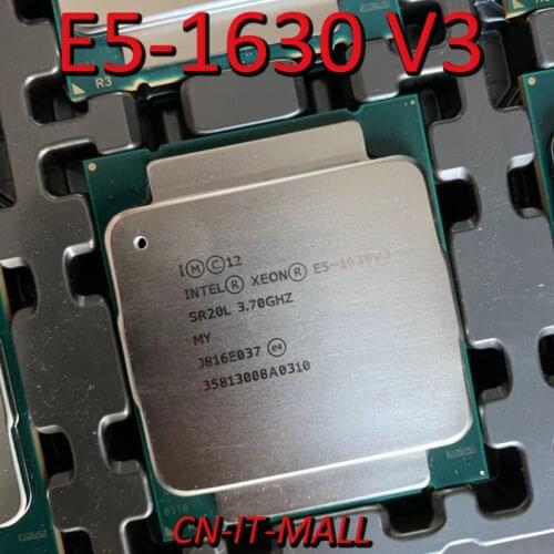 Pulled E5-1630 V3 Server cpu 3.7G 10M 4Core 8 Thread LGA2011-3 Processor