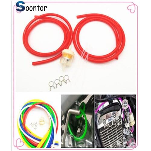 1M 2M Motorcycle motorbike Fuel Hose Oil Tube Filter Pipeline Rubber Line for KTM 250XC 250XCF 250XCFW 250XCW 250EXC EXC FXCW
