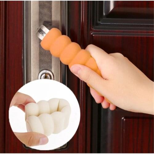 1PCS Baby Protective Pad Room solid Spiral Anti-Collision Security Door Knob Cover Pad for Child Kid Safety Supplies Door Handle
