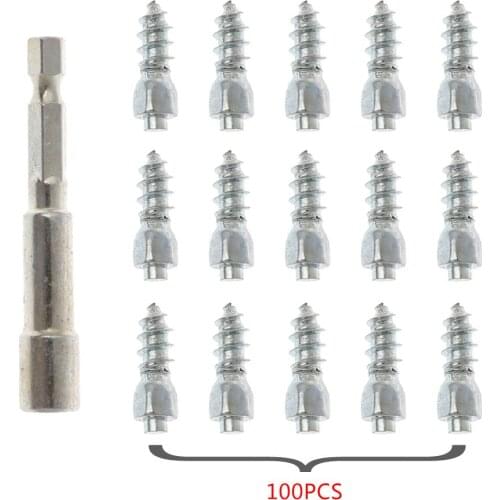 100PCS 12mm Snow Screws Anti-Slip Stud Screw Car Tires Studs Screw Wheel Tyres ATV Car Motorcycle Tires Screws