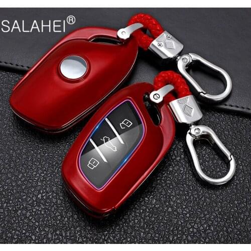 ABS Car Remote Smart Key Cover Case Holder Shell For MG ZS EV MG6 EZS HS EHS 2019 2020 For Roewe RX5 i6 i5 RX3 RX8 ERX5 Styling