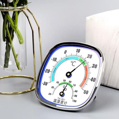 Analog Thermometer Hygrometer Temperature Monitor Humidity Gauge Indoor Outdoor P82C