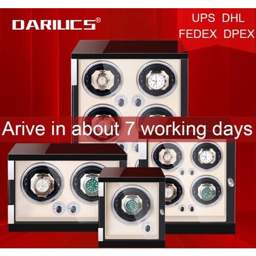Automatic Watch Winder Box Uhrenbeweger Mechanical Display 1/2/4/6 Slots Male watch Automatic