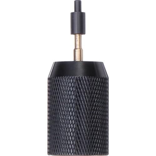 Black Co2 Refillable Needle Charger Adapter Air Soft Refill Charger Adapter Cartridges