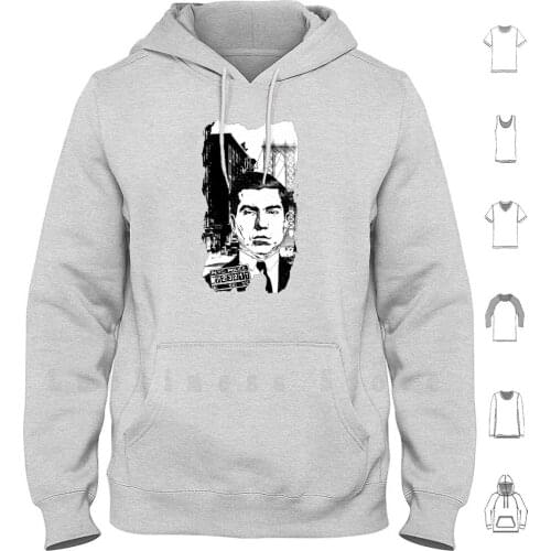 Lucky Luciano hoodies long sleeve Mafia Soprano Sopranos Boardwalk Empire Mucky Thompson Lucky Luciano New York Bugsy