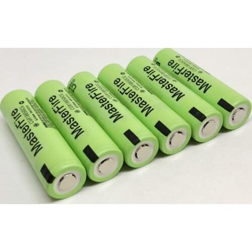 MasterFire 8pcs/lot Original CGR18650CG 18650 3.7V 2250mAh Rechargeable Battery Lithium Batteries Cell For Panasonic