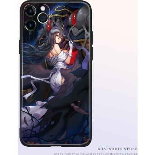 Overlord Ainz Ooal Gown and Albedo Soft Silicone Phone Case Cover Shell For IPhone SE 6 6s 7 8 Plus X XR XS 11 12 Mini Pro Max