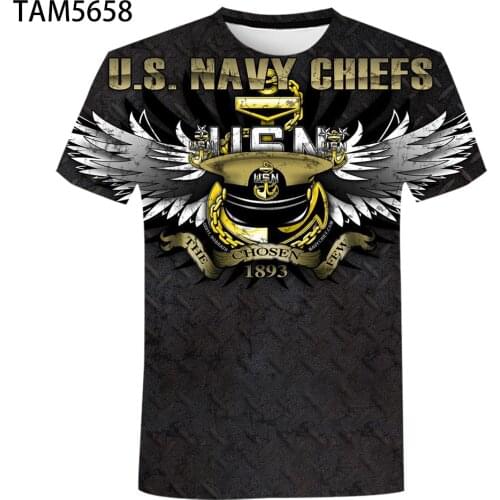 New Fashion t-Shirt Mens /Womens Childrens Navy Seal 3D Printing Casual Sweatshirt Boys /Girls Short Sleeve Street Cool Top