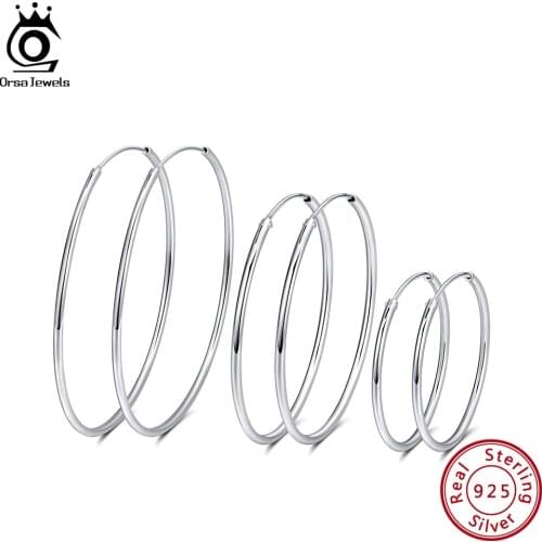 ORSA JEWELS Silver Earrings