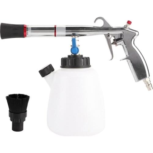 High Pressure Car Cleaning Gun Washer Tool Auto Interior Water Gun Cleaning Equipment High Pressure Washing Gun with Brush