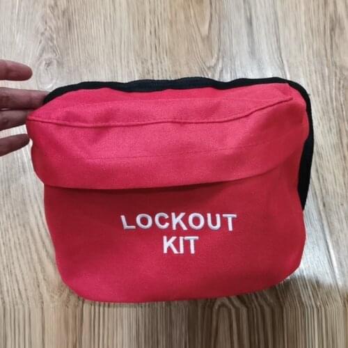 Lockout kit bag portable tool bag