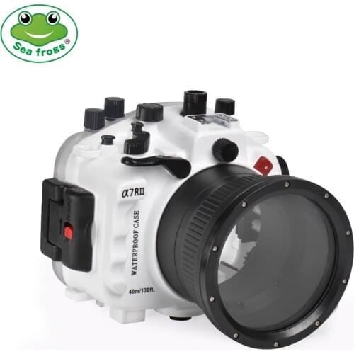 Waterproof Housing for Song A7R III Camera Underwater 40m Photography Wide Angle Dome Port Digital Electronic Control Handle
