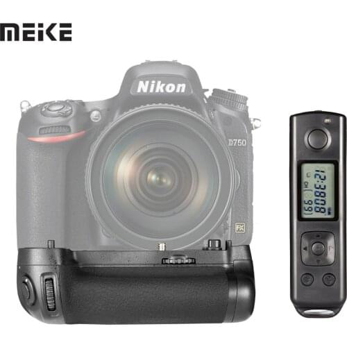 EACHSHOT MK-DR750 Built-in 2.4g Wireless Control Battery Grip for Nikon D750 AS MB-D16