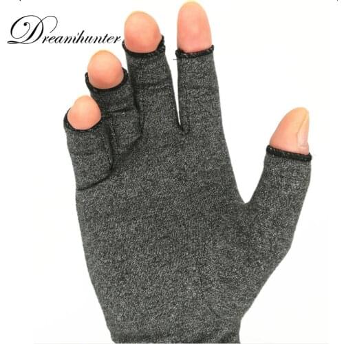 High Elastic Compression Wrist Supports Gloves Fitness Arthritis Joint Pain Relief Gloves Therapy Open Fingers Compression Glove