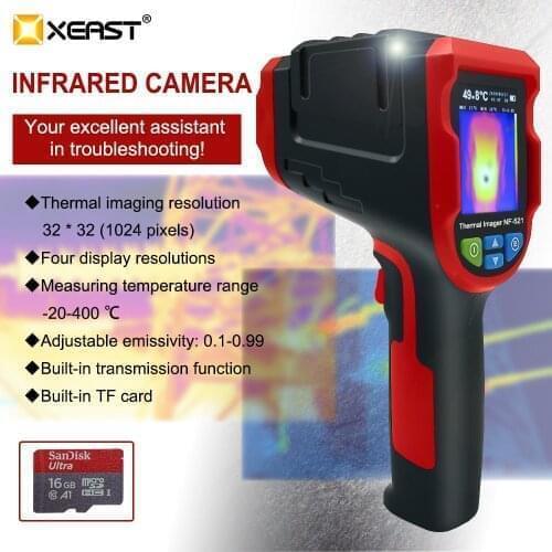 XEAST NF-521 infrared thermal imager sensor, floor heating detector, handheld temperature thermal imager