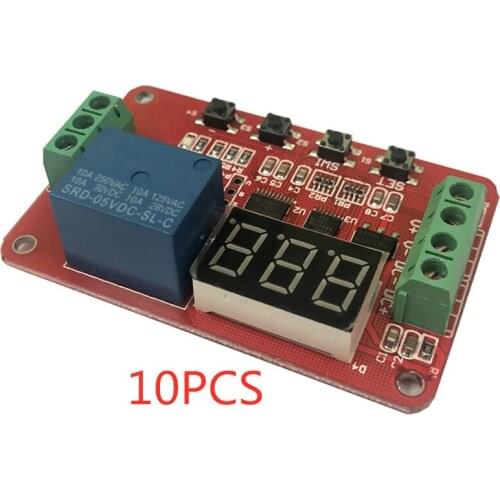 10PCS NEW 5V DVB01Digital display window voltage comparator measurement charge and discharge overvoltage undervoltage 5V
