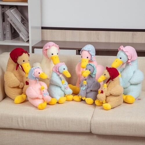 25/35cm Cute Duck PlushToys Soft Stuffed Animals Dolls for Children Baby Girls Birthday Gifts