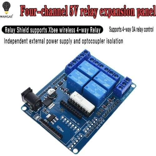 3A 240V 4 Channel Wireless Relay Module Opto-isolator Xbee Bluetooth Bee Relay Shield Expansion Board Switch For Arduino HomeApp
