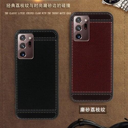 For Samsung Note 20 Ultra Case N986 B F 6.9" Black Red Blue Pink Brown 5 Style Phone Soft TPU Samsung Galaxy Note 20 Ultra Cover