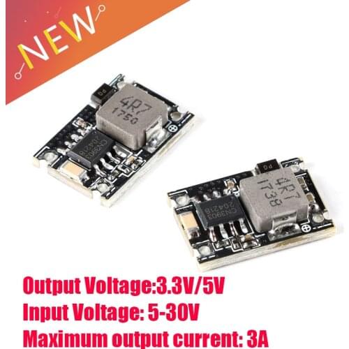 DC-DC power module 3A mini step-down module Car power supply 6V9V12V-30V to 3.3V 5V fixed output