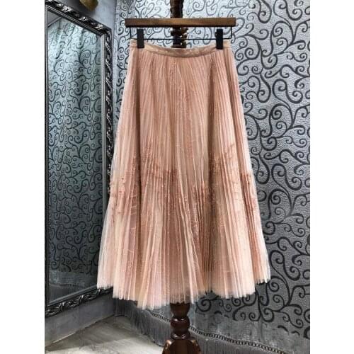 Guesod Pleated Skirt