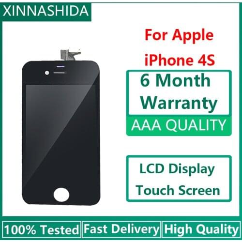 Quality LCD Display For Apple iPhone 4S Touch Screen Replacement 100% Good Working LCD