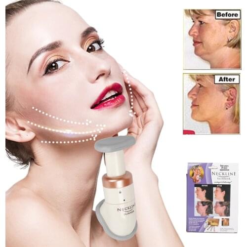 Chin Massage Delicate Neck Slimmer Neckline Exerciser Reduce Double Thin Wrinkle Removal Jaw Body Massager Face Lift Tools