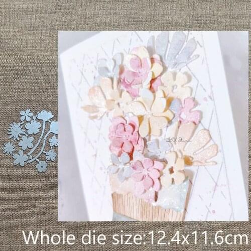 New Design Craft Metal stencil mold Cutting Dies flowers set decoration scrapbook die cuts Album Paper Card Craft Embossing