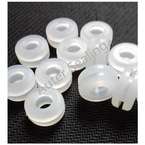 R-6.5 Open / Cable Type Rubber Grommets for protects wire,cable and hose custom part silicone rubber seal R-6.5